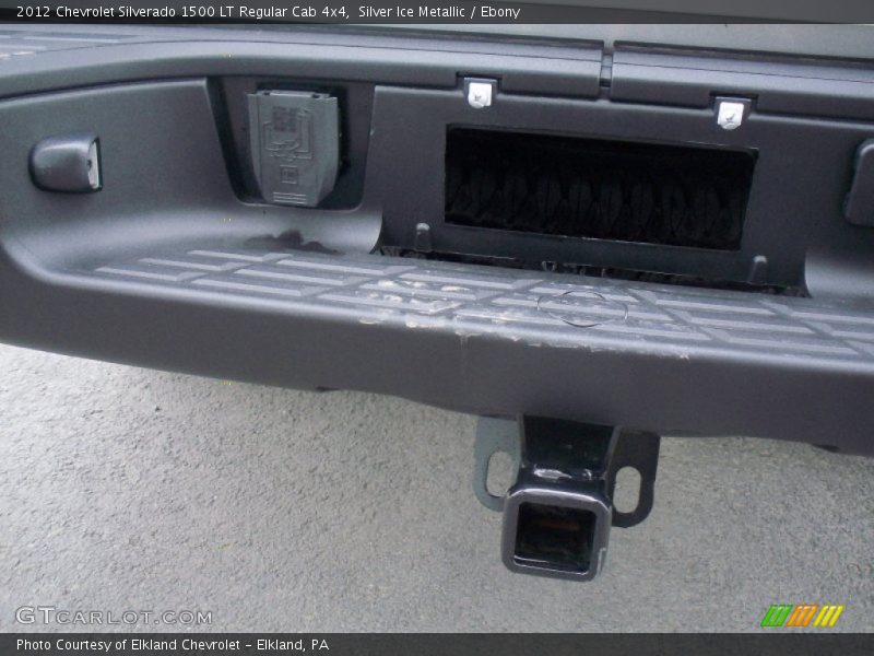 Silver Ice Metallic / Ebony 2012 Chevrolet Silverado 1500 LT Regular Cab 4x4
