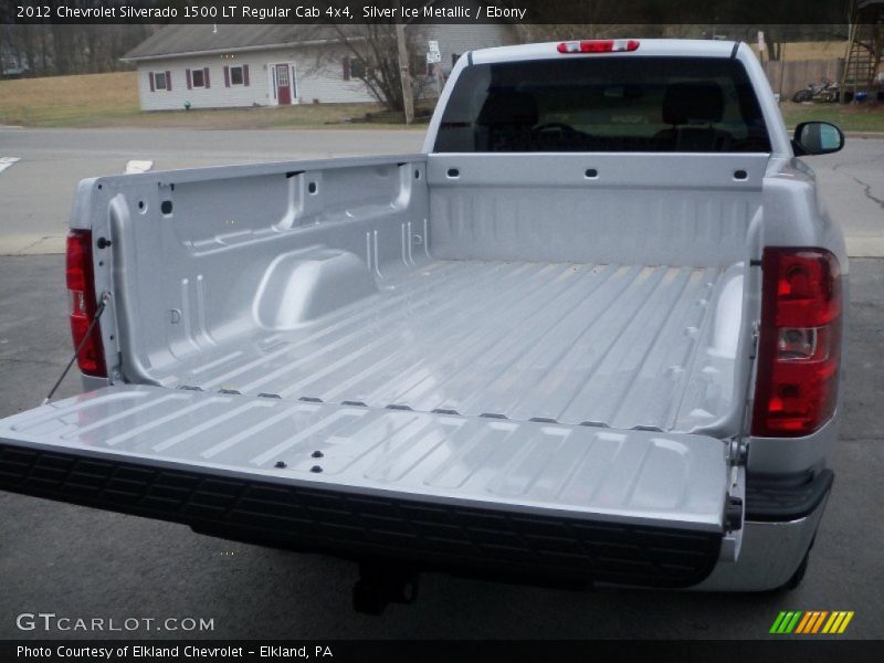 Silver Ice Metallic / Ebony 2012 Chevrolet Silverado 1500 LT Regular Cab 4x4