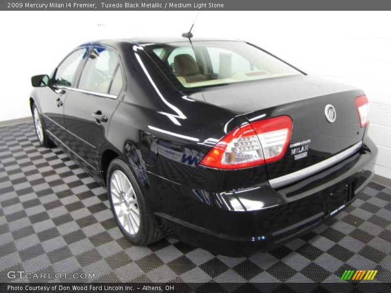 Tuxedo Black Metallic / Medium Light Stone 2009 Mercury Milan I4 Premier