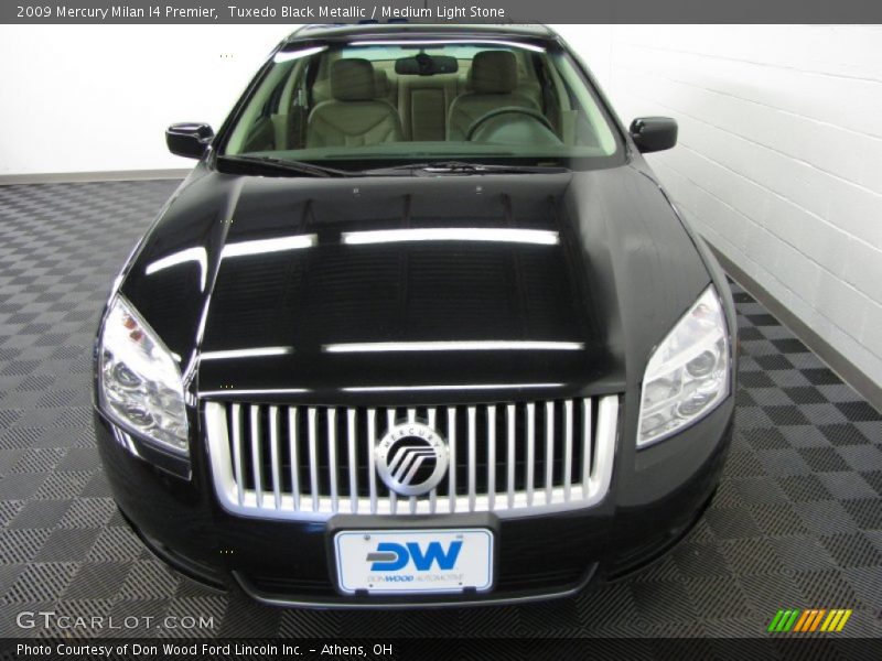 Tuxedo Black Metallic / Medium Light Stone 2009 Mercury Milan I4 Premier