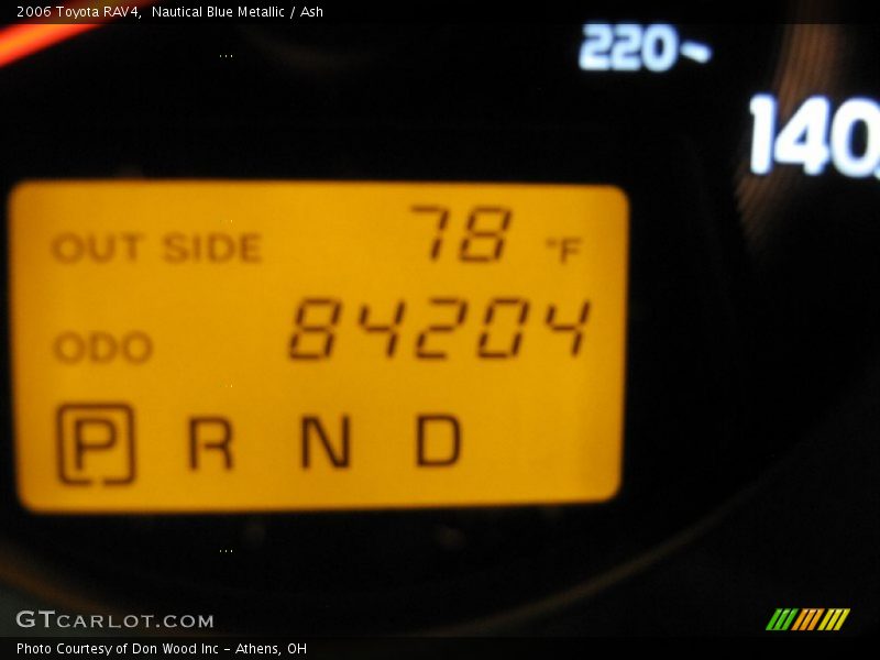 Nautical Blue Metallic / Ash 2006 Toyota RAV4