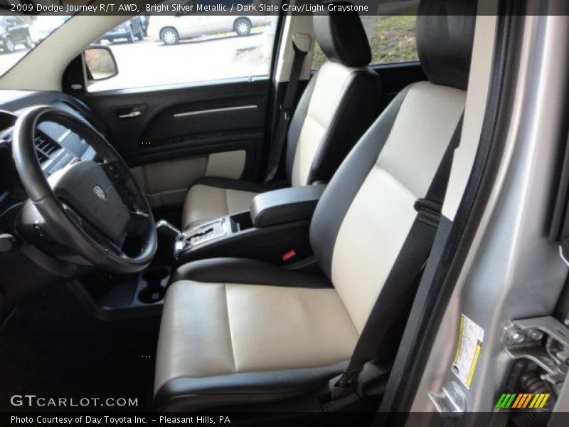 Bright Silver Metallic / Dark Slate Gray/Light Graystone 2009 Dodge Journey R/T AWD