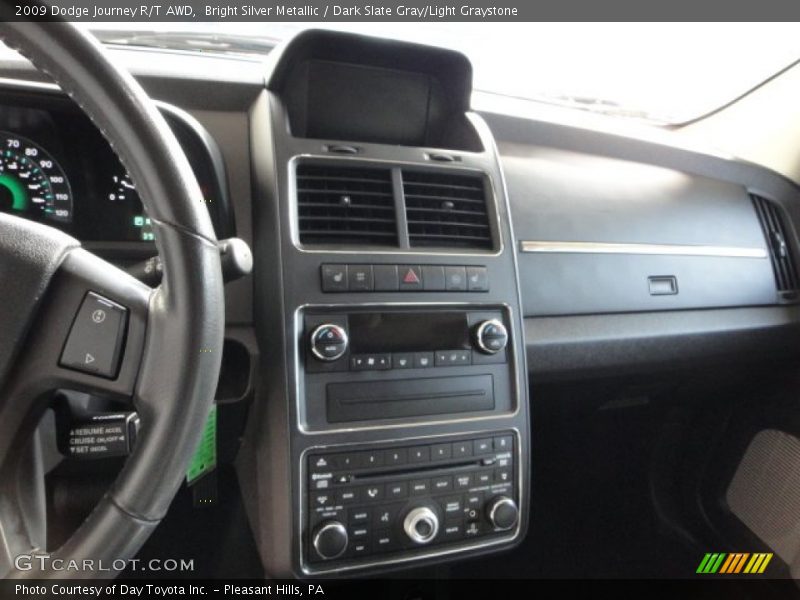 Bright Silver Metallic / Dark Slate Gray/Light Graystone 2009 Dodge Journey R/T AWD