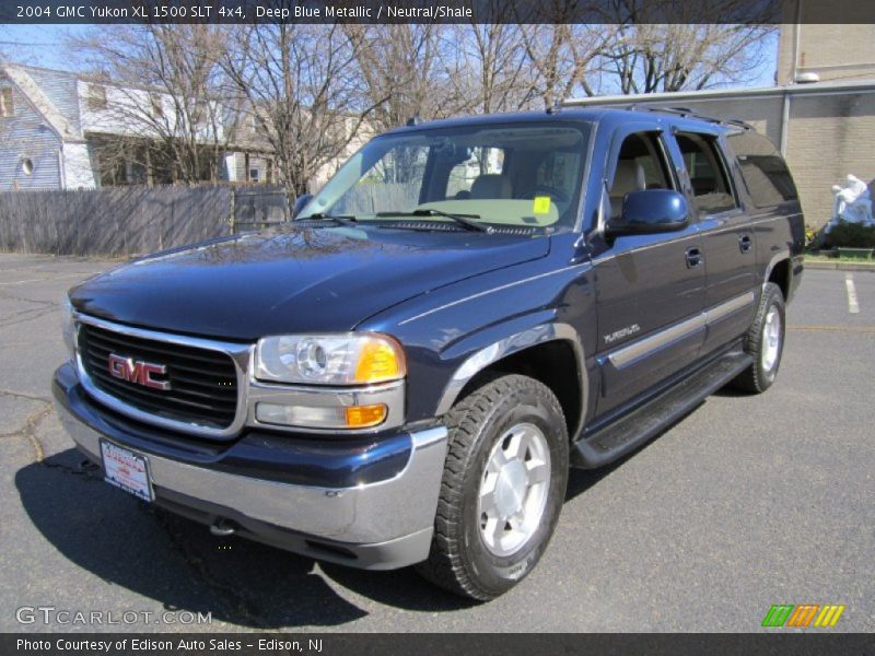 Deep Blue Metallic / Neutral/Shale 2004 GMC Yukon XL 1500 SLT 4x4