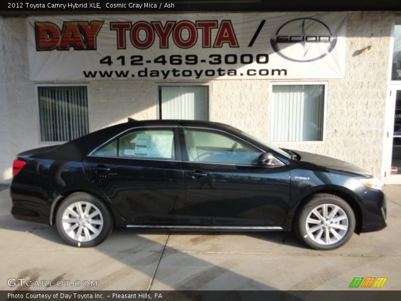 Cosmic Gray Mica / Ash 2012 Toyota Camry Hybrid XLE