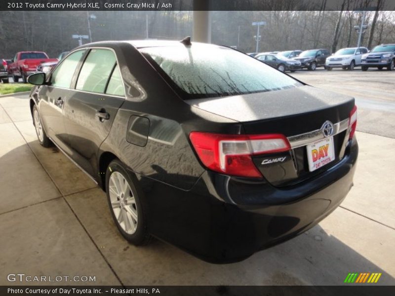 Cosmic Gray Mica / Ash 2012 Toyota Camry Hybrid XLE