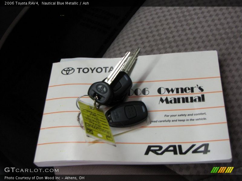 Nautical Blue Metallic / Ash 2006 Toyota RAV4
