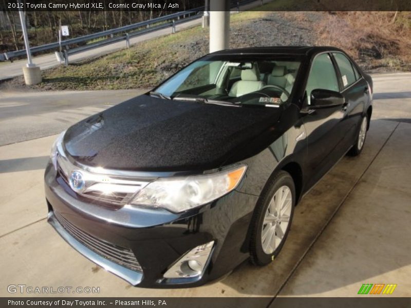 Cosmic Gray Mica / Ash 2012 Toyota Camry Hybrid XLE