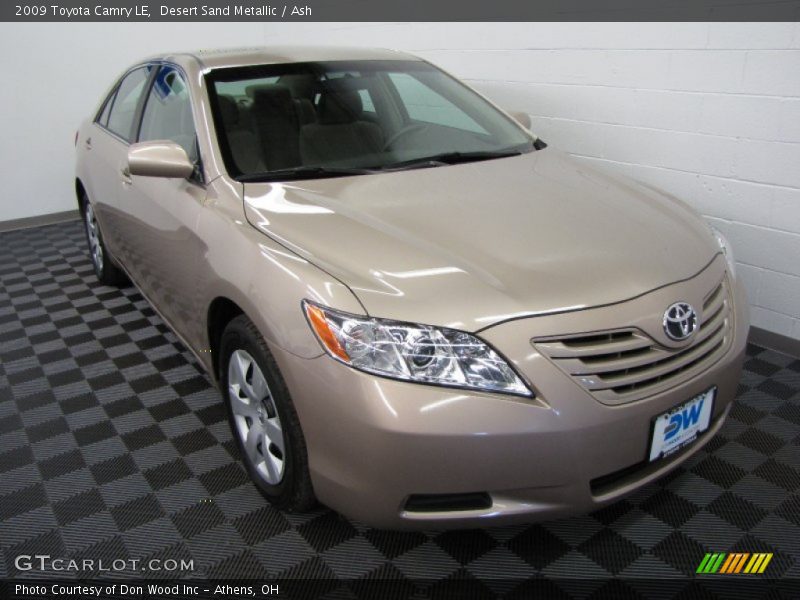 Desert Sand Metallic / Ash 2009 Toyota Camry LE