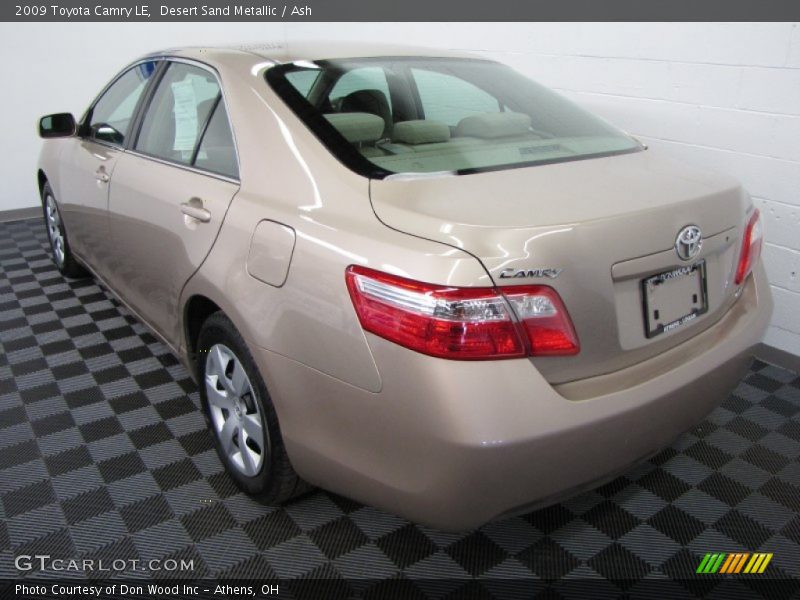 Desert Sand Metallic / Ash 2009 Toyota Camry LE