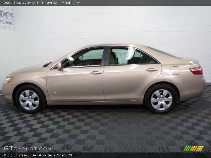 Desert Sand Metallic / Ash 2009 Toyota Camry LE