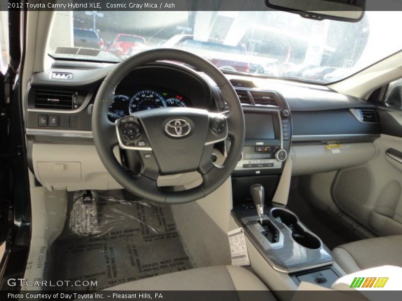 Cosmic Gray Mica / Ash 2012 Toyota Camry Hybrid XLE