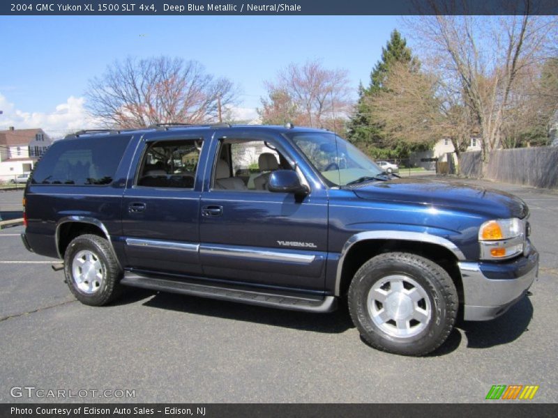 Deep Blue Metallic / Neutral/Shale 2004 GMC Yukon XL 1500 SLT 4x4