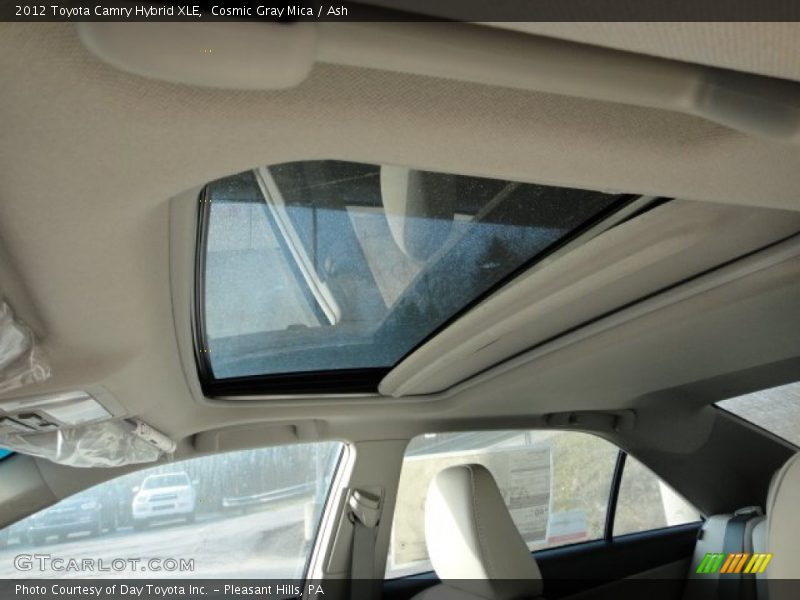 Cosmic Gray Mica / Ash 2012 Toyota Camry Hybrid XLE