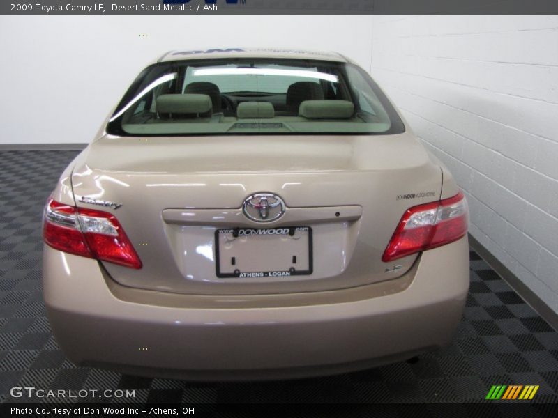 Desert Sand Metallic / Ash 2009 Toyota Camry LE