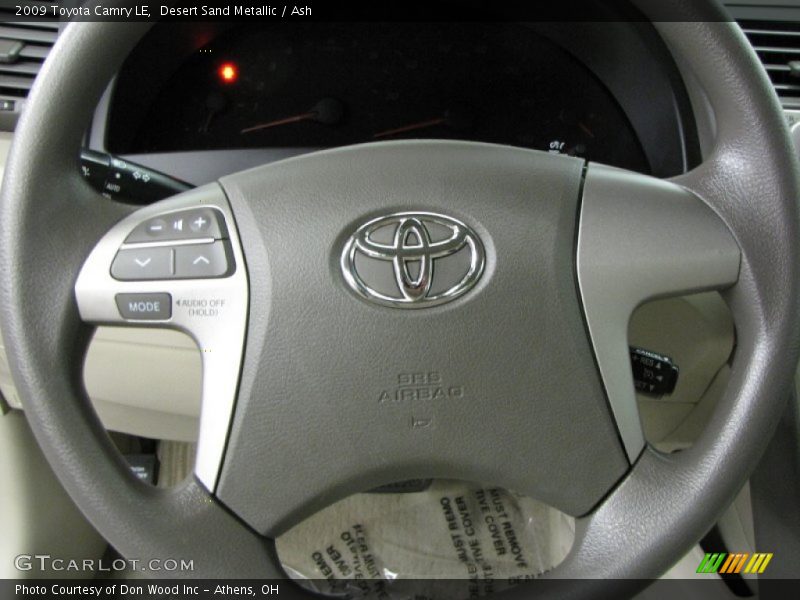 Desert Sand Metallic / Ash 2009 Toyota Camry LE
