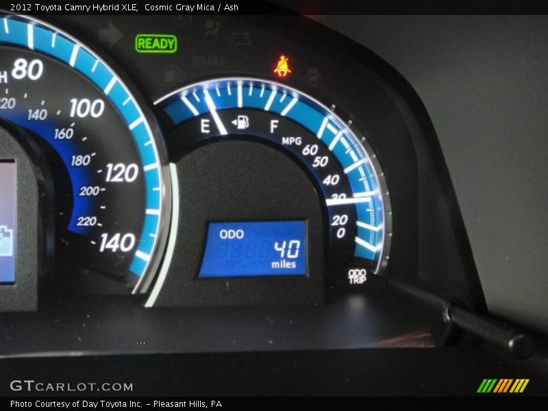 Cosmic Gray Mica / Ash 2012 Toyota Camry Hybrid XLE