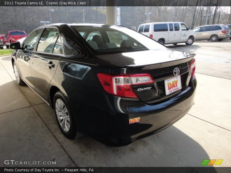 Cosmic Gray Mica / Ash 2012 Toyota Camry LE