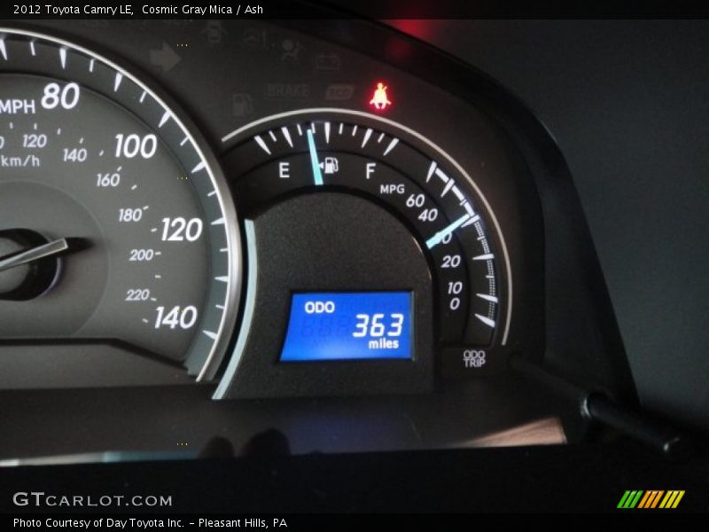 Cosmic Gray Mica / Ash 2012 Toyota Camry LE