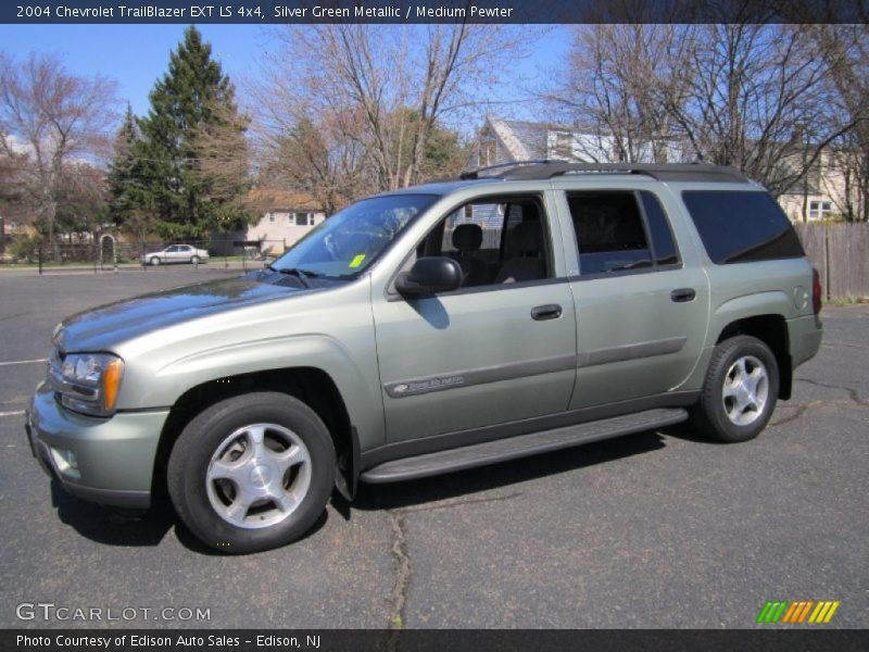  2004 TrailBlazer EXT LS 4x4 Silver Green Metallic