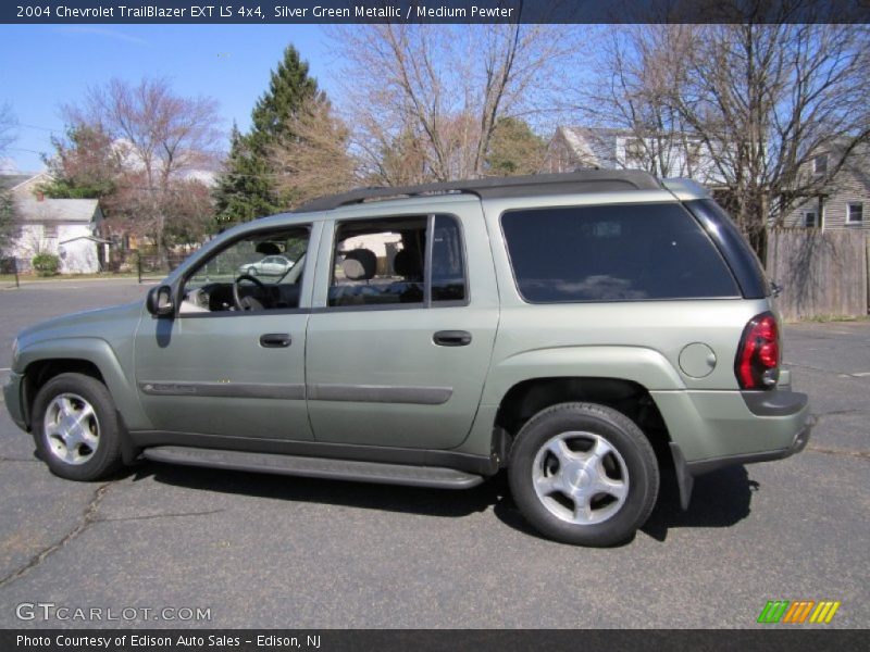 Silver Green Metallic / Medium Pewter 2004 Chevrolet TrailBlazer EXT LS 4x4