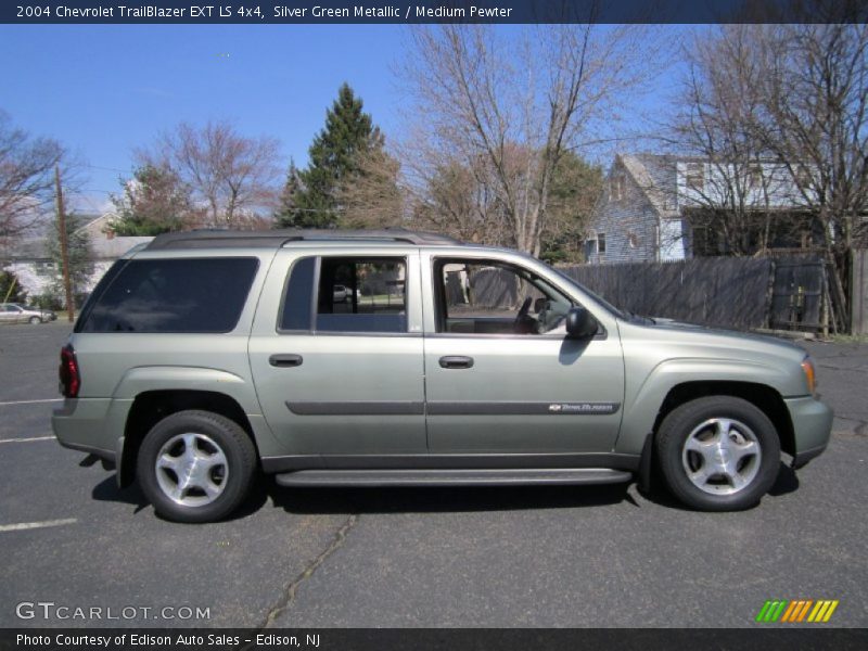 Silver Green Metallic / Medium Pewter 2004 Chevrolet TrailBlazer EXT LS 4x4