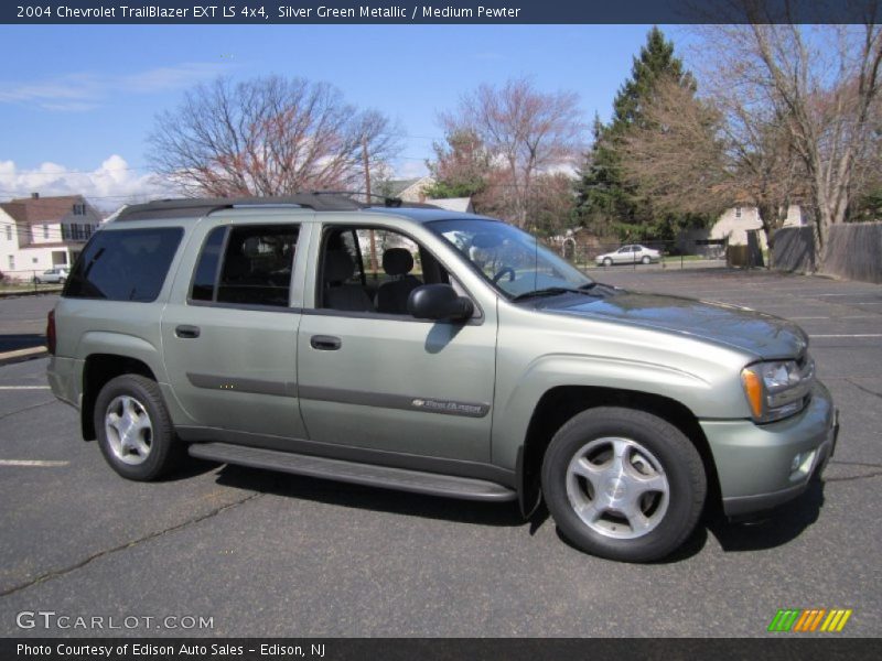 Silver Green Metallic / Medium Pewter 2004 Chevrolet TrailBlazer EXT LS 4x4