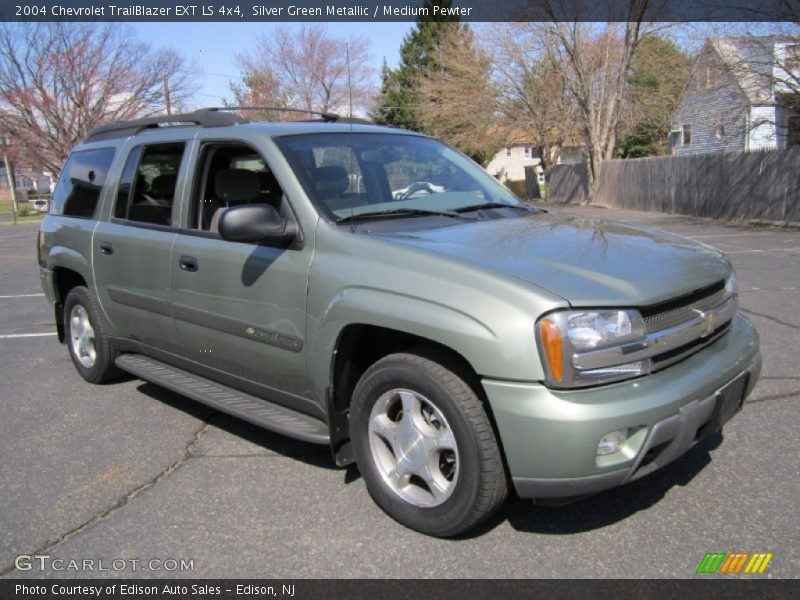 Silver Green Metallic / Medium Pewter 2004 Chevrolet TrailBlazer EXT LS 4x4