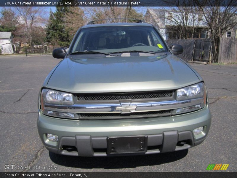 Silver Green Metallic / Medium Pewter 2004 Chevrolet TrailBlazer EXT LS 4x4