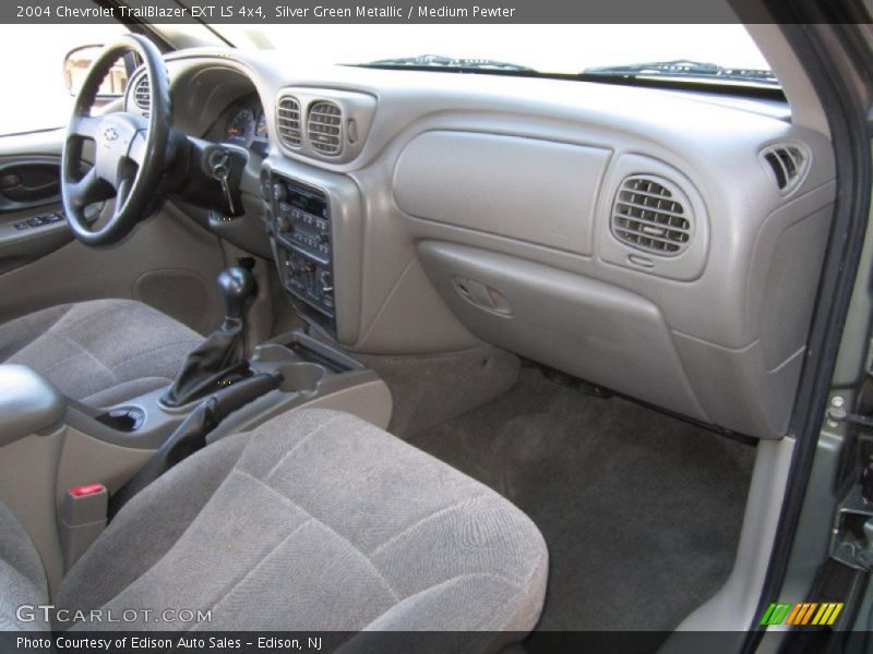 Silver Green Metallic / Medium Pewter 2004 Chevrolet TrailBlazer EXT LS 4x4