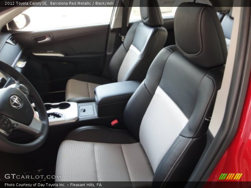 Barcelona Red Metallic / Black/Ash 2012 Toyota Camry SE