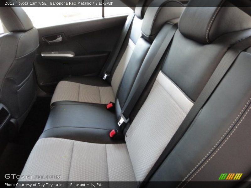 Barcelona Red Metallic / Black/Ash 2012 Toyota Camry SE