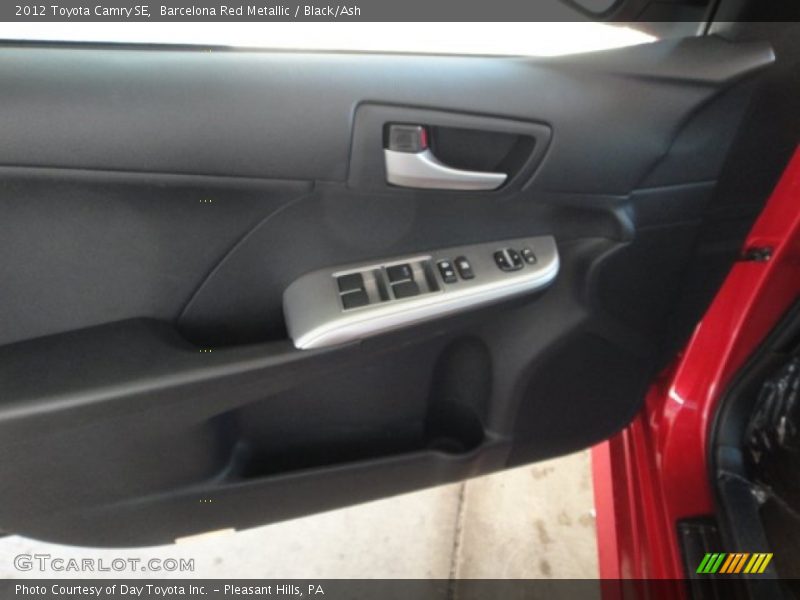 Barcelona Red Metallic / Black/Ash 2012 Toyota Camry SE