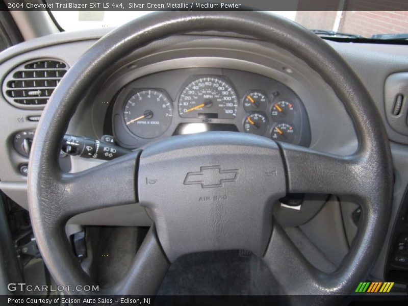 Silver Green Metallic / Medium Pewter 2004 Chevrolet TrailBlazer EXT LS 4x4