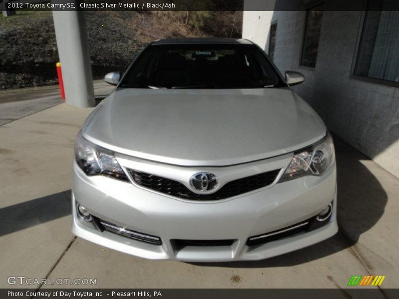 Classic Silver Metallic / Black/Ash 2012 Toyota Camry SE