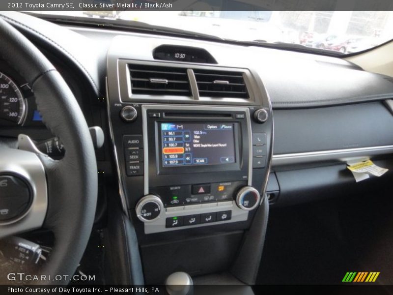 Classic Silver Metallic / Black/Ash 2012 Toyota Camry SE