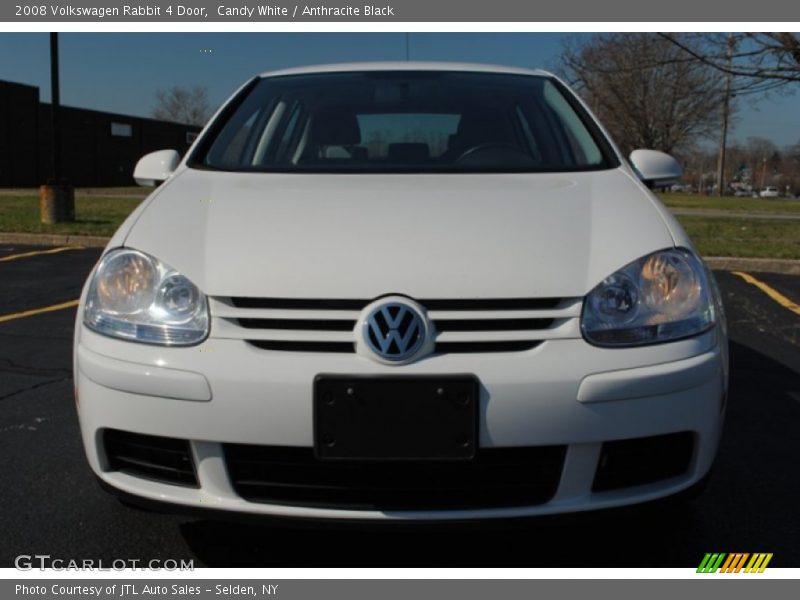 Candy White / Anthracite Black 2008 Volkswagen Rabbit 4 Door