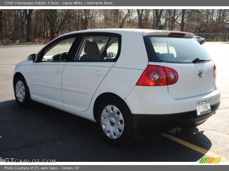 Candy White / Anthracite Black 2008 Volkswagen Rabbit 4 Door