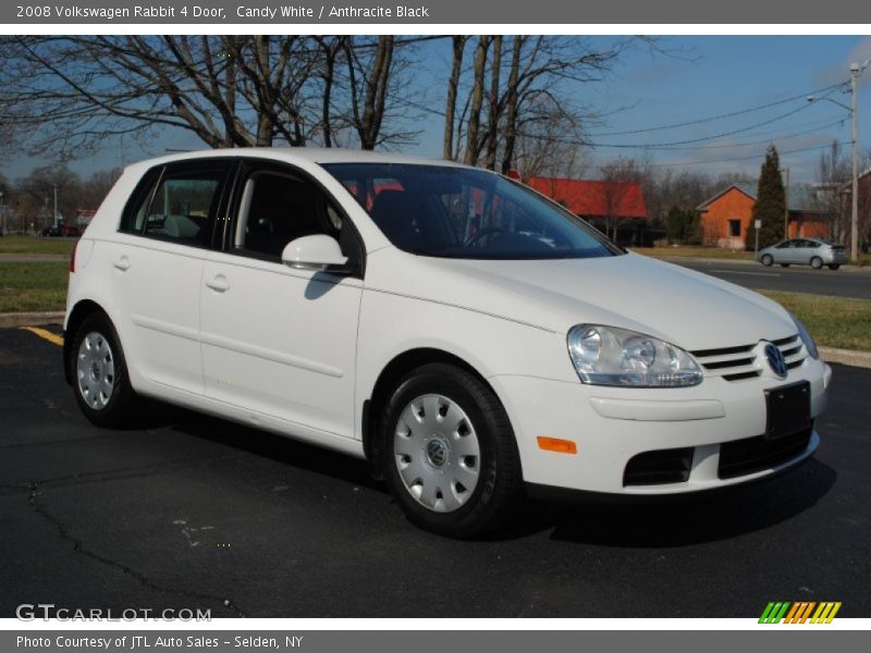 Candy White / Anthracite Black 2008 Volkswagen Rabbit 4 Door