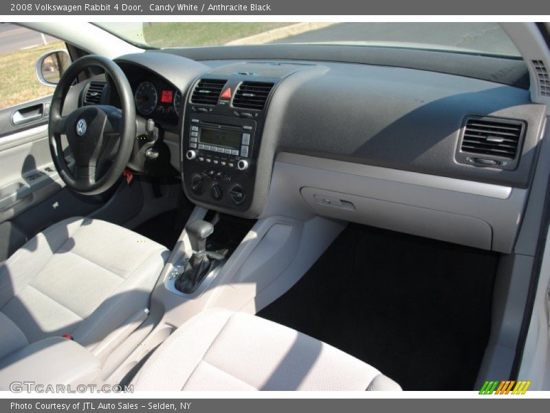 Candy White / Anthracite Black 2008 Volkswagen Rabbit 4 Door