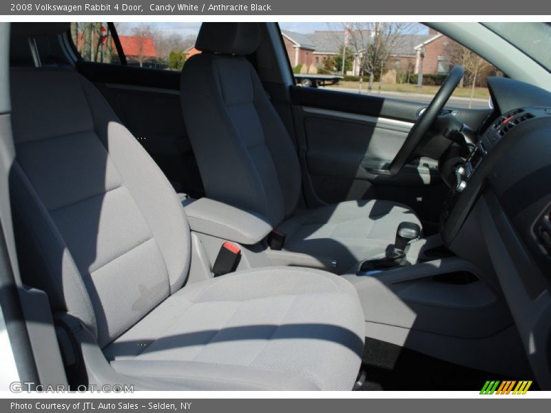 Candy White / Anthracite Black 2008 Volkswagen Rabbit 4 Door