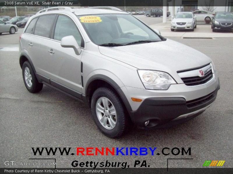 Silver Pearl / Gray 2008 Saturn VUE XE