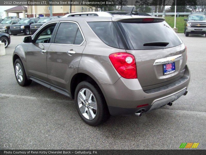 Mocha Steel Metallic / Brownstone/Jet Black 2012 Chevrolet Equinox LTZ