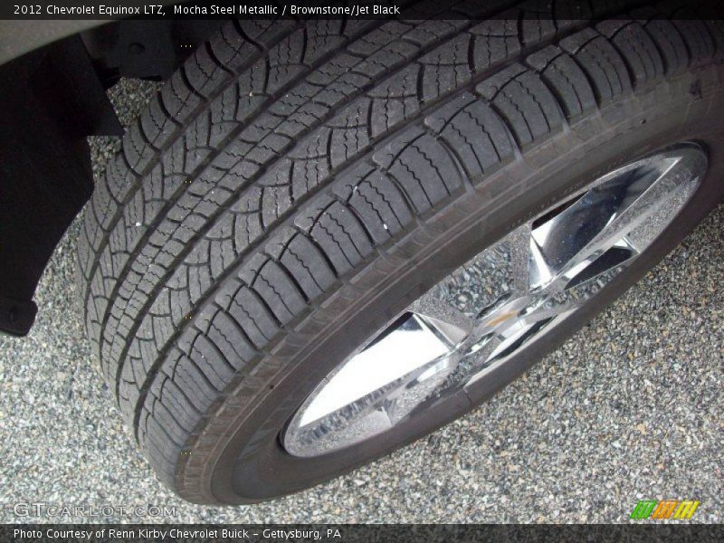 Mocha Steel Metallic / Brownstone/Jet Black 2012 Chevrolet Equinox LTZ