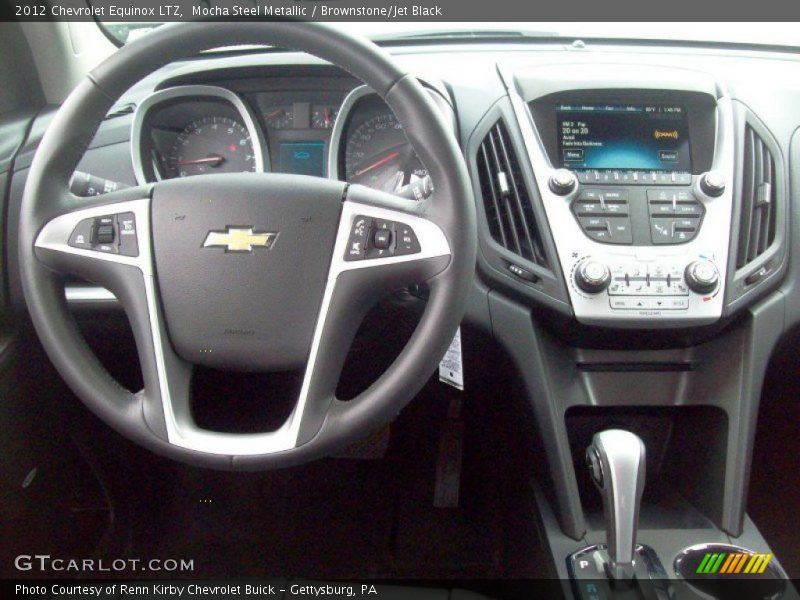 Mocha Steel Metallic / Brownstone/Jet Black 2012 Chevrolet Equinox LTZ