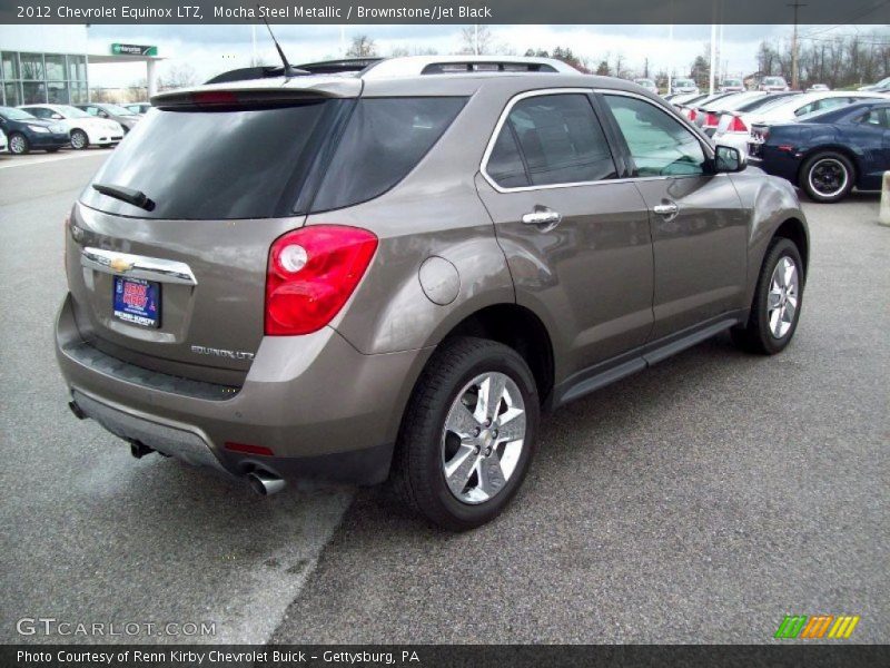 Mocha Steel Metallic / Brownstone/Jet Black 2012 Chevrolet Equinox LTZ