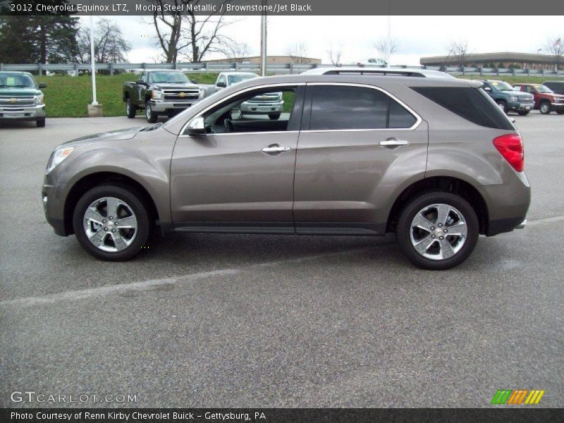 Mocha Steel Metallic / Brownstone/Jet Black 2012 Chevrolet Equinox LTZ