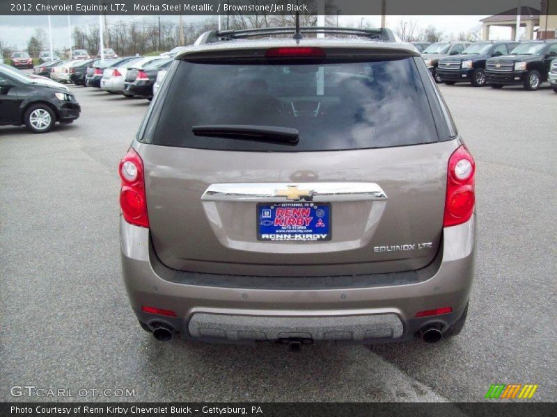 Mocha Steel Metallic / Brownstone/Jet Black 2012 Chevrolet Equinox LTZ