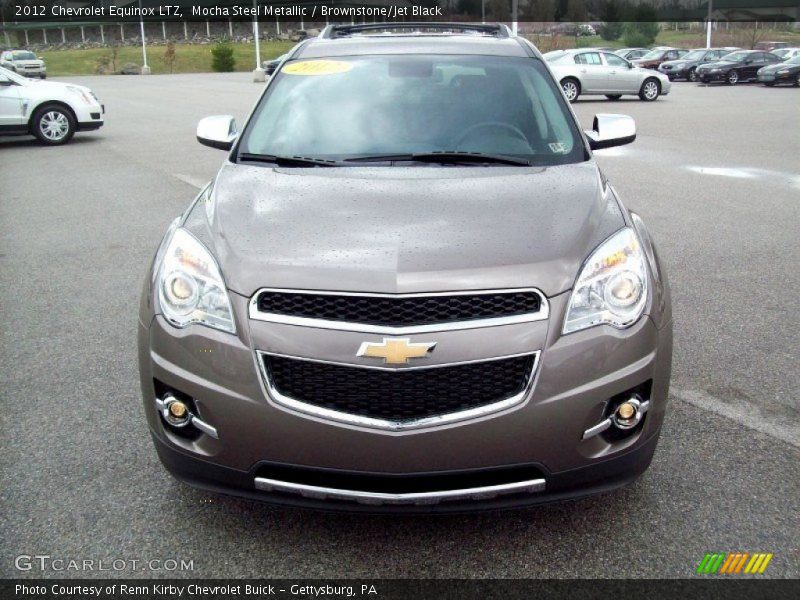 Mocha Steel Metallic / Brownstone/Jet Black 2012 Chevrolet Equinox LTZ