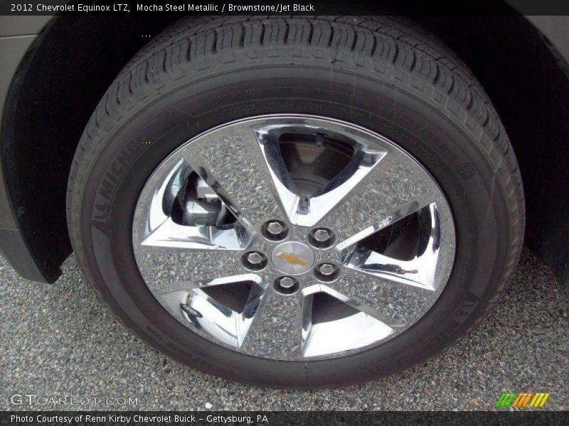 Mocha Steel Metallic / Brownstone/Jet Black 2012 Chevrolet Equinox LTZ